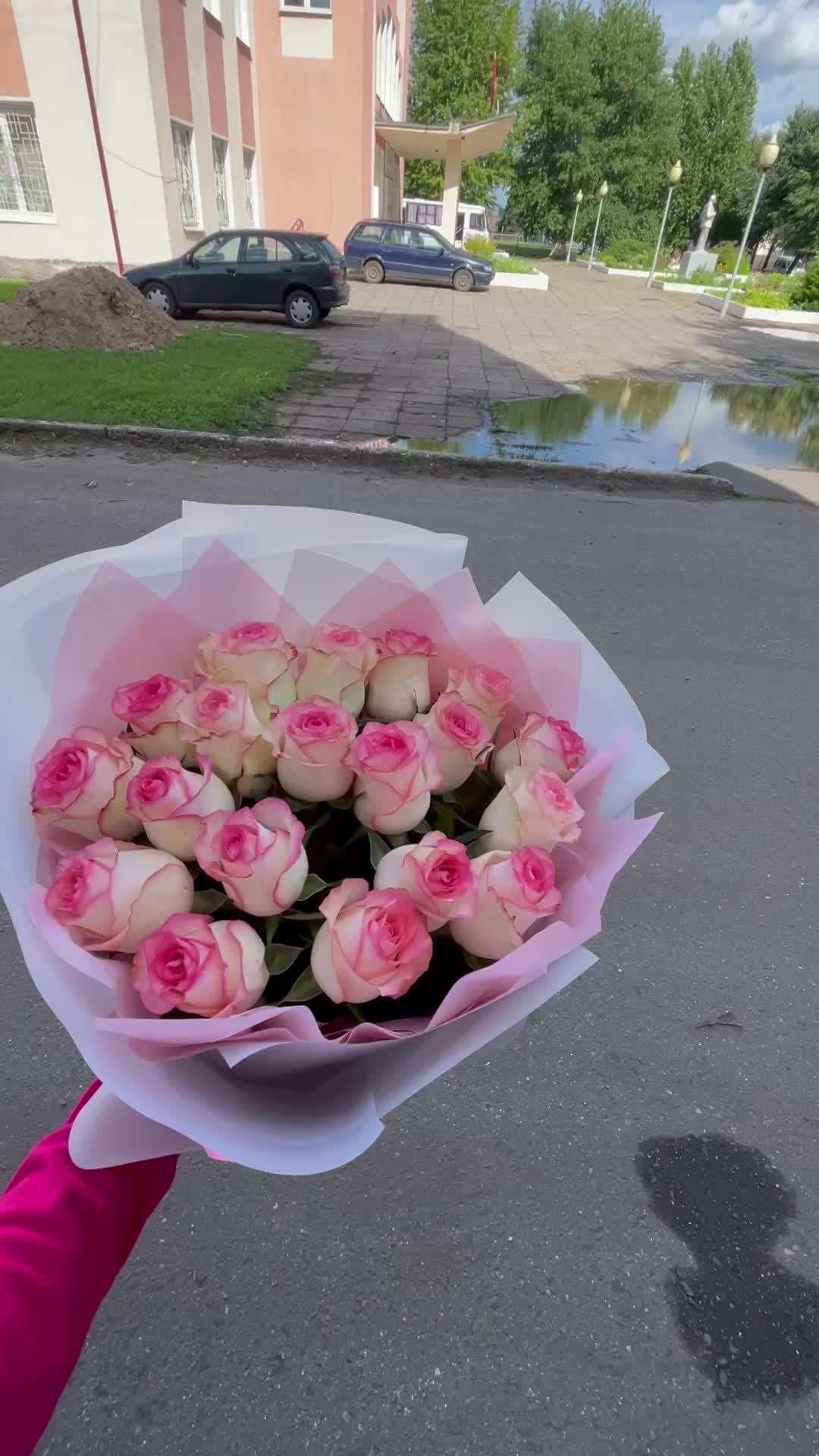 Professional floral arrangement in modern corporate setting